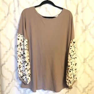 Bohemian White Birch waffle weave Shirt